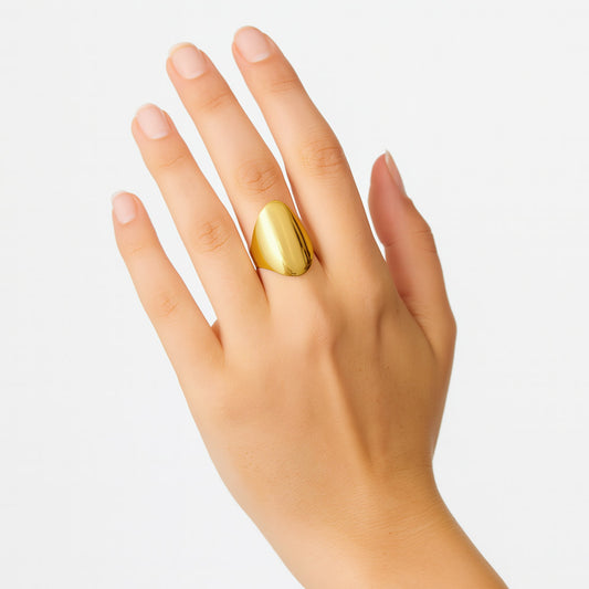 Anillo Beatle Regulable Oro