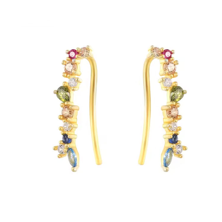 Aros Ariana Oro - Par