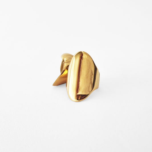 Anillo Beatle Regulable Oro