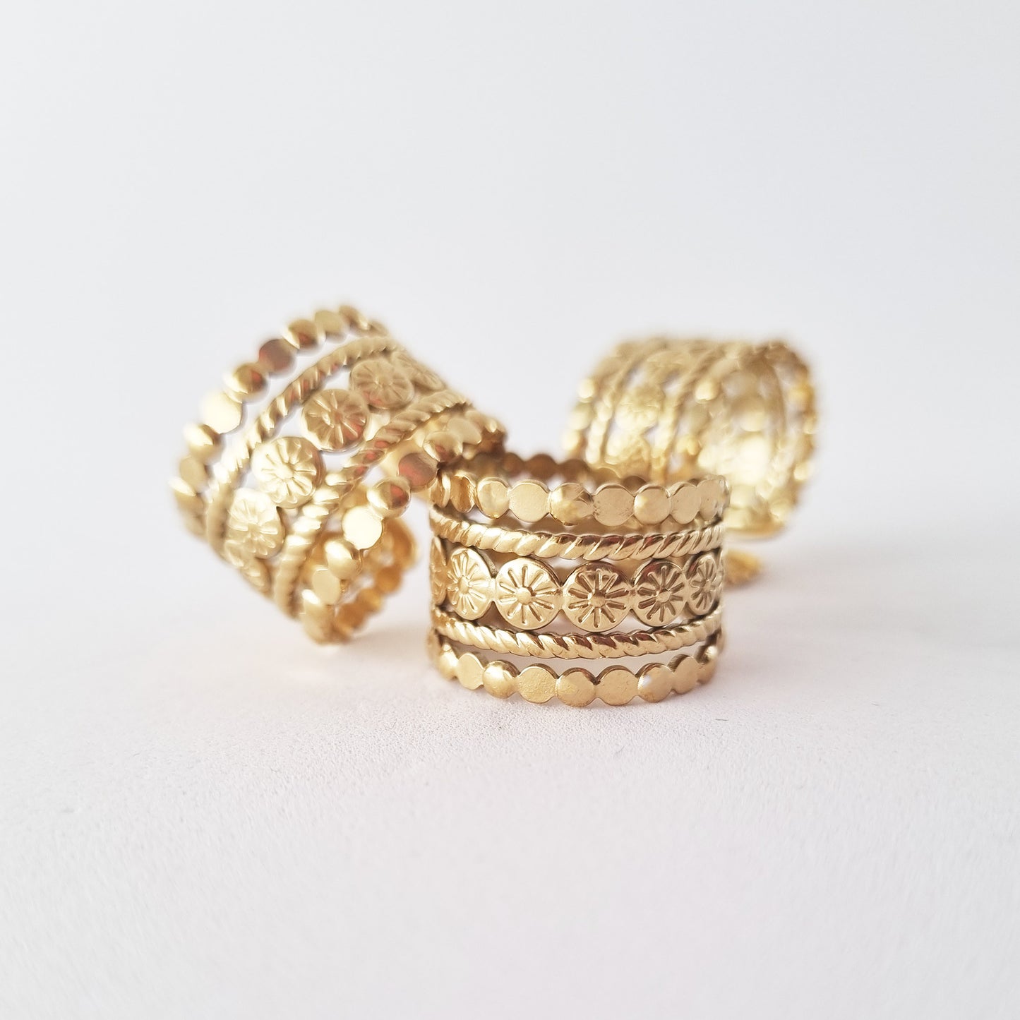 Anillo Oda Regulable Oro