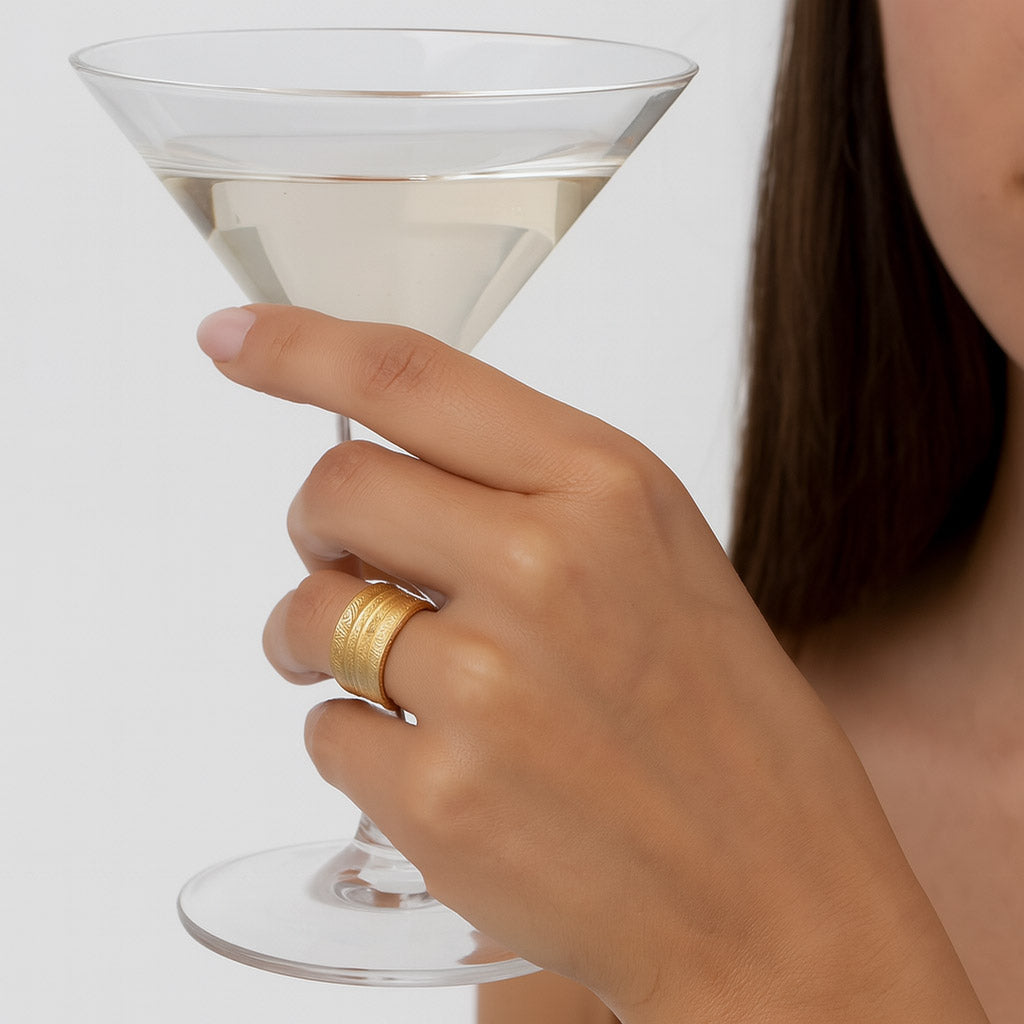 Anillo Indy Regulable Oro