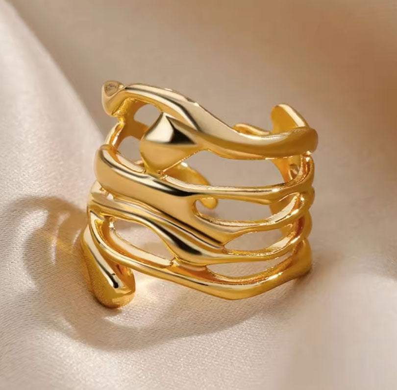 Anillo Agua Oro
