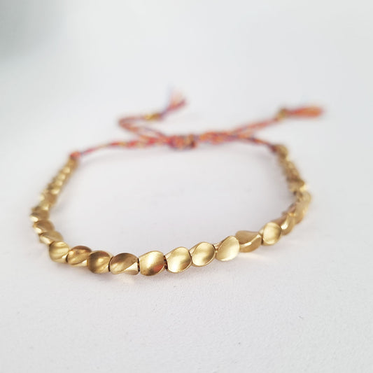 Pulsera Pebbles Oro