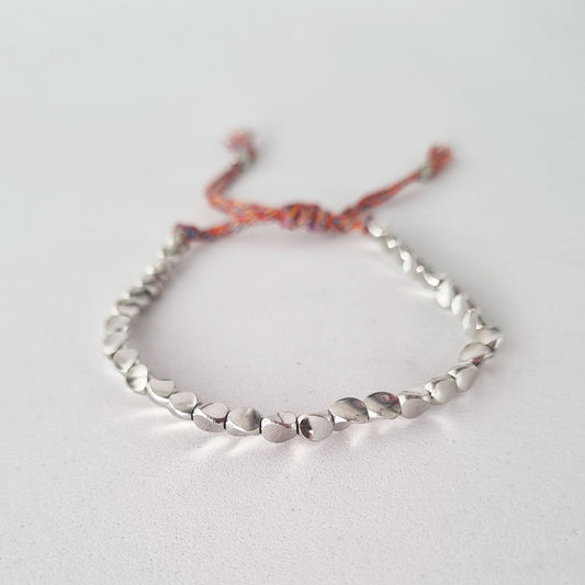 Pulsera Pebbles Plata