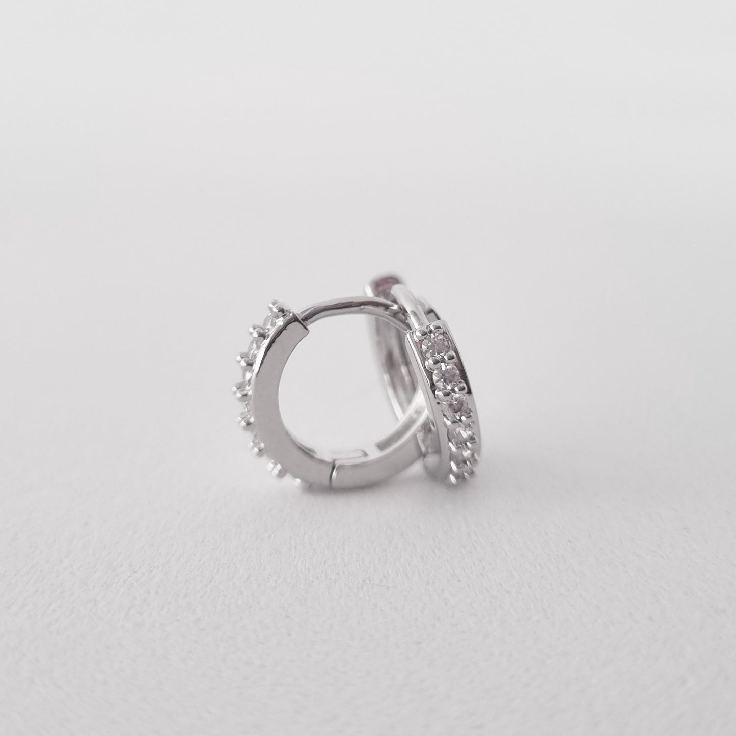 Aros Mini Yes Plata 8mm – Par