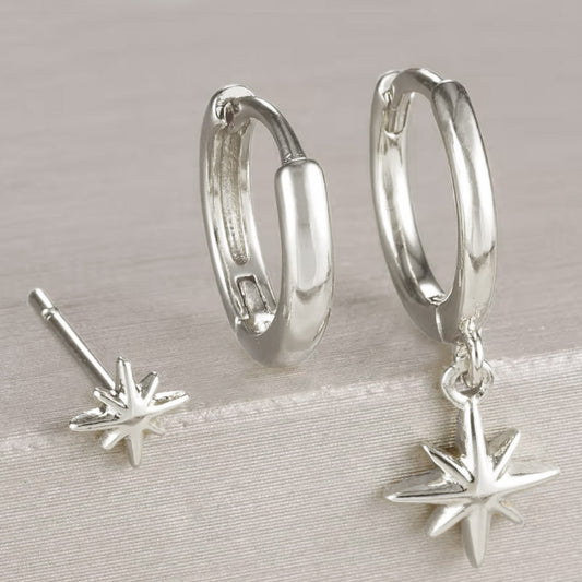 Trío de Aros Twinkle Plata